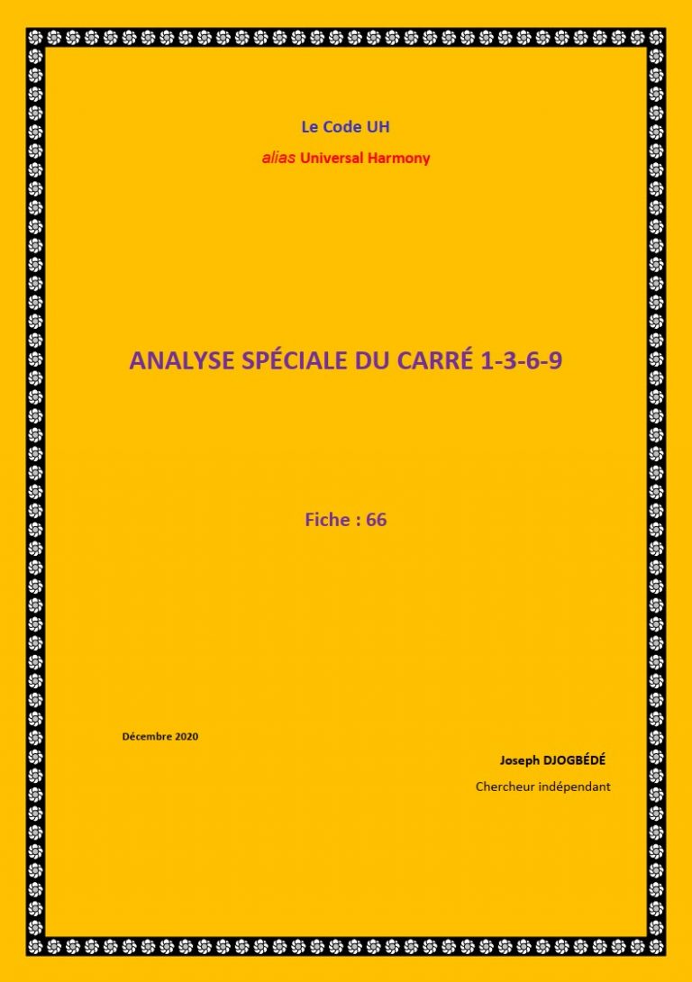 Fiche 66: ANALYSE DU LANGAGE DES COULEURS DES GROUPEMENTS FONCTIONNELS